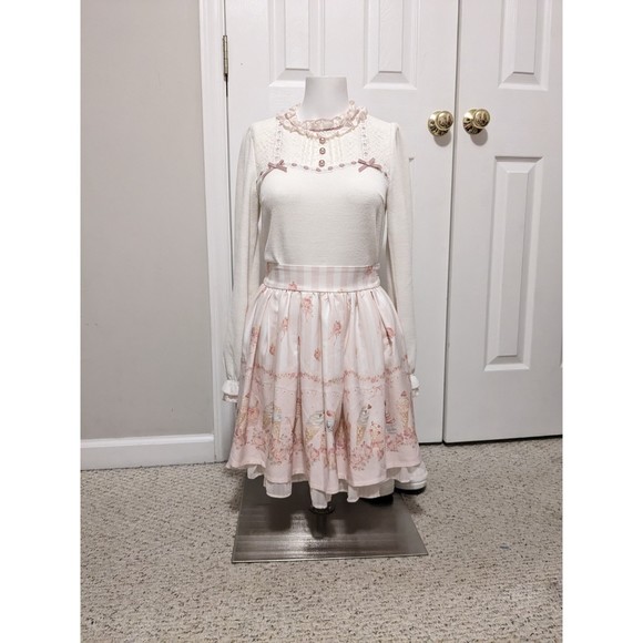 Liz Lisa pink and white ice cream skirt - Picture 1 of 7